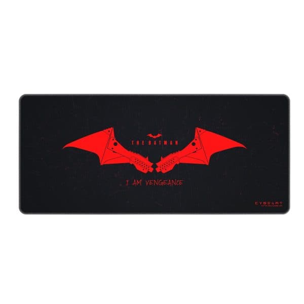 CYBEART | The Batman - DC Comics Gaming Mouse Pad | XXL Premium Licensed Gaming Mouse Pad (900 x 350 x 4mm / Rapid Series) - 1