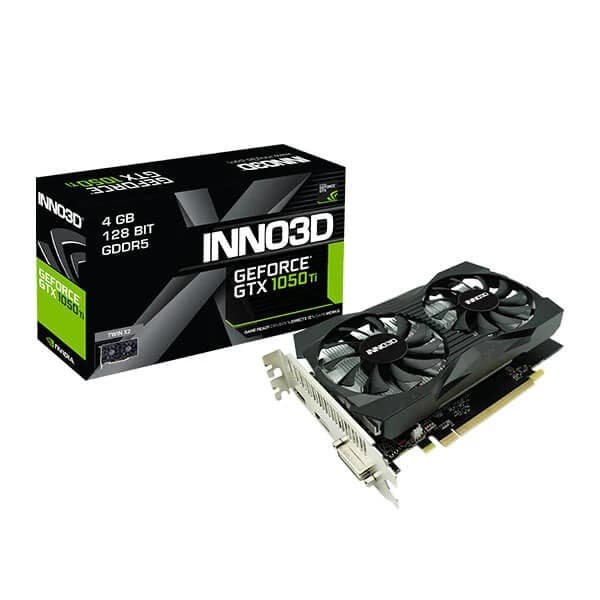 Inno3D GeForce GTX 1050 TI X2 4GB GDDR5 Gaming Graphic Card - 1