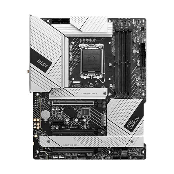 MSI Pro Z790-A Max WIFI Intel LGA 1700 ATX Motherboard Supports Intel 12th , 13th & 14th Gen Processors - 5