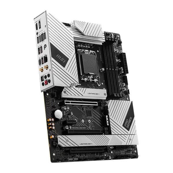 MSI Pro Z790-A Max WIFI Intel LGA 1700 ATX Motherboard Supports Intel 12th , 13th & 14th Gen Processors - 3