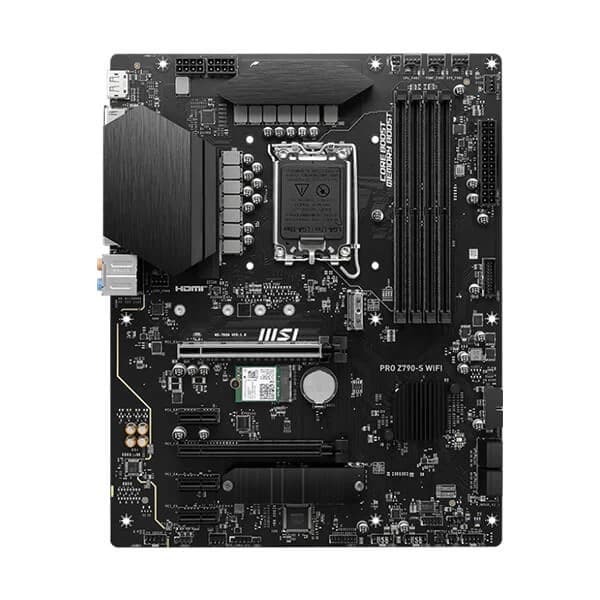 MSI Pro Z790-S WIFI Intel LGA 1700 ATX Motherboard Supports Intel 12th , 13th & 14th Gen Processors - 5