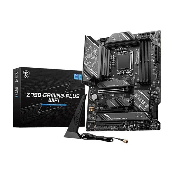 MSI Z790 Gaming Plus WIFI Intel LGA 1700 ATX Motherboard Supports Intel 12th , 13th & 14th Gen Processors - 1