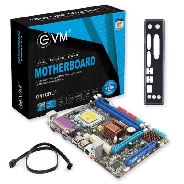 EVMG41CRL3 EVM G41-DDR2 Intel G41 Motherboard - 2