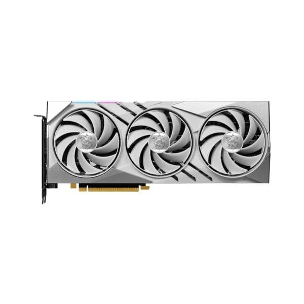 MSI GeForce RTX 4070 Super 12G Gaming X Slim Graphics Card (White) - 7