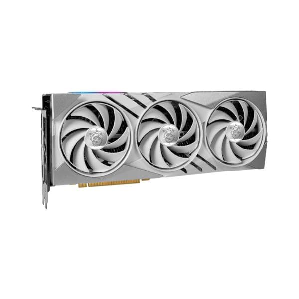 MSI GeForce RTX 4070 Super 12G Gaming X Slim Graphics Card (White) - 4