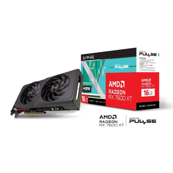 Sapphire Pulse AMD Radeon RX 7600 XT 16GB - 8