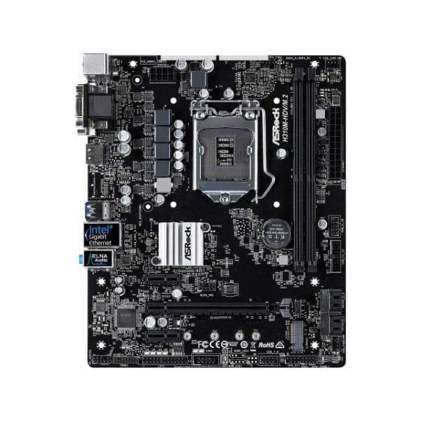 Asrock H310M-HDV/M.2 Intel LGA 1151 mATX Motherboard - 2