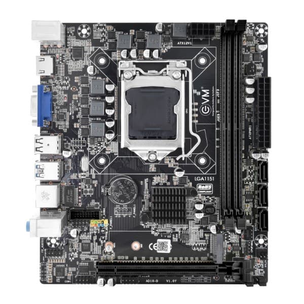 EVM EVMH310 DDR4 Motherboard With Nvme Slot - 3