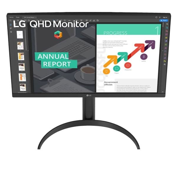 LG 27QN850-B 27 (68.58cm) QHD Ergo IPS Monitor with USB Type-C - 5