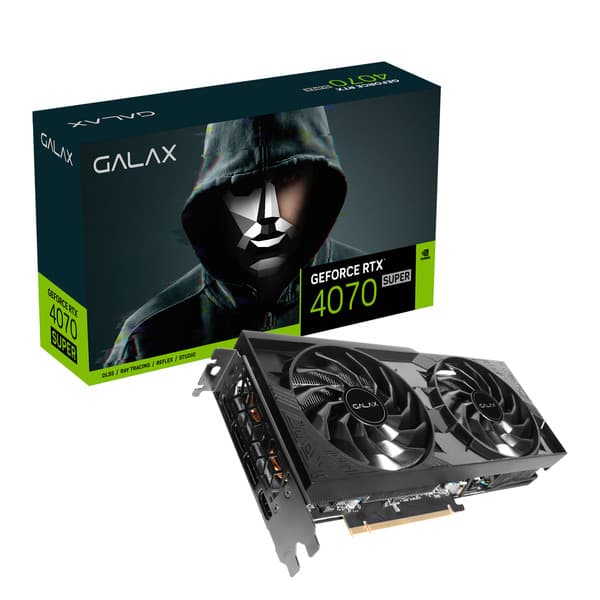 GALAX GeForce RTX 4070 SUPER 1-Click OC 2X 12GB Graphic Card - 2