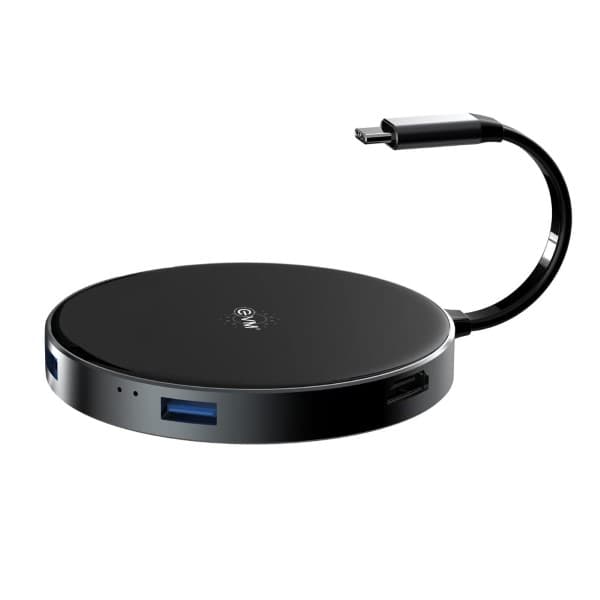 EVM USB-C Hub With 5W Wireless Charging - 1