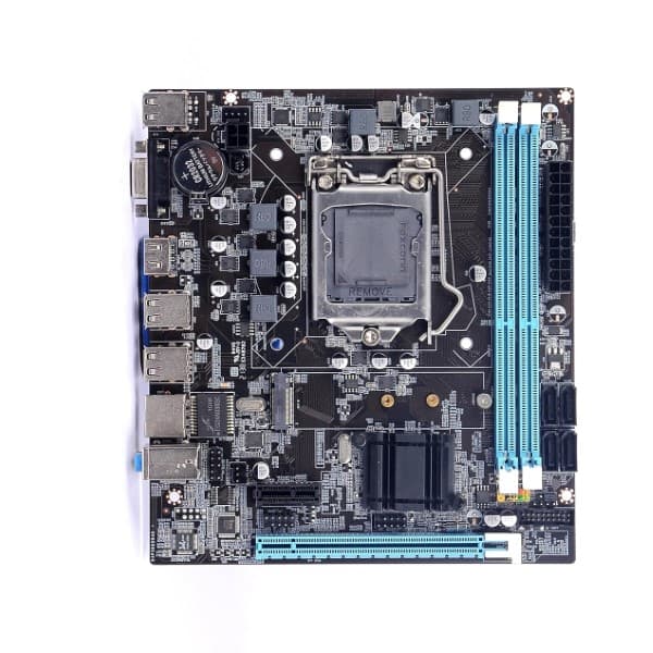 EVM EVMH61FHL H61-DDR3 Intel Motherboard With Nvme Slot - 1