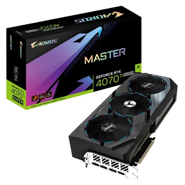 Gigabyte AORUS GeForce RTX 4070 TI Super Master 16GB - 1