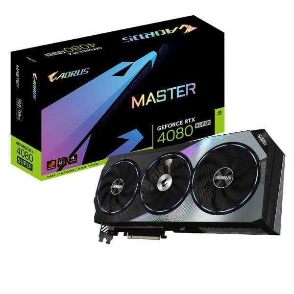 Gigabyte AORUS GeForce RTX 4080 Super Master 16GB Graphics Card - 1