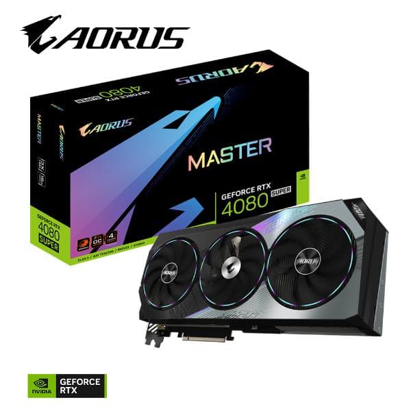 Gigabyte AORUS GeForce RTX 4080 Super Master 16GB Graphics Card - 7