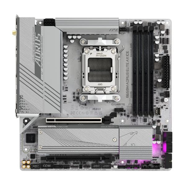 Gigabyte B650M Aorus Elite AX ICE mATX Motherboard - 3