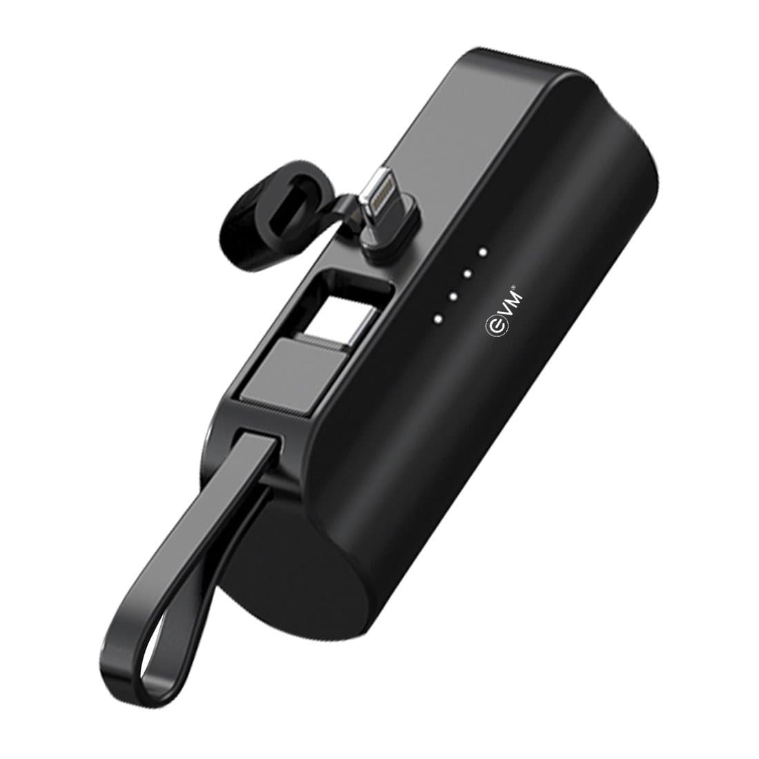 EVM ENLITE L 5000MAH Power Bank, Black - 1