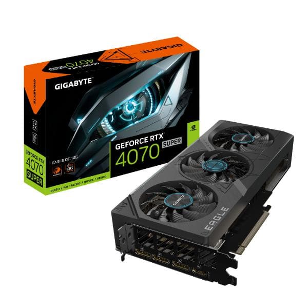 Gigabyte GeForce RTX 4070 SUPER EAGLE OC 12G Graphics Card - 1