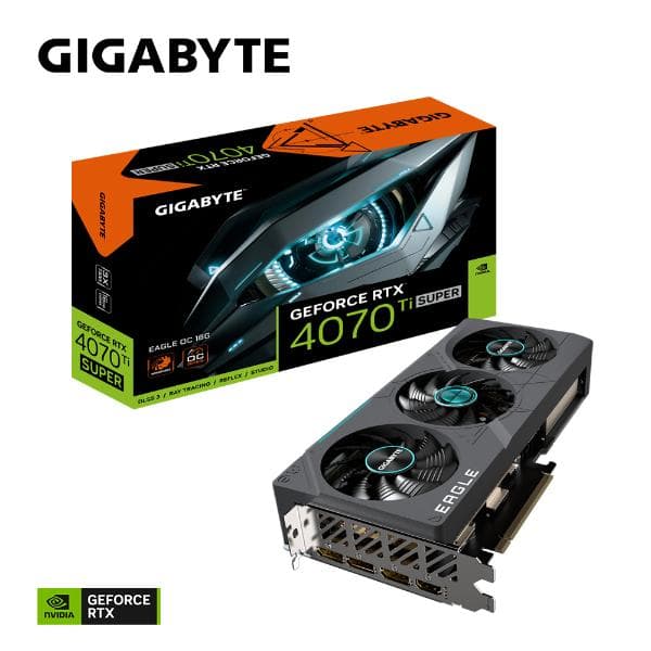 Gigabyte GeForce RTX 4070 Ti SUPER EAGLE OC 16G Graphics Card - 7