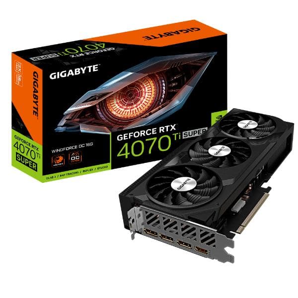 Gigabyte GeForce RTX 4070 Ti SUPER WINDFORCE OC 16G Graphics Card - 1