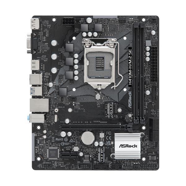 Asrock H410M-H/M.2 SE mATX Intel Motherboard - 4