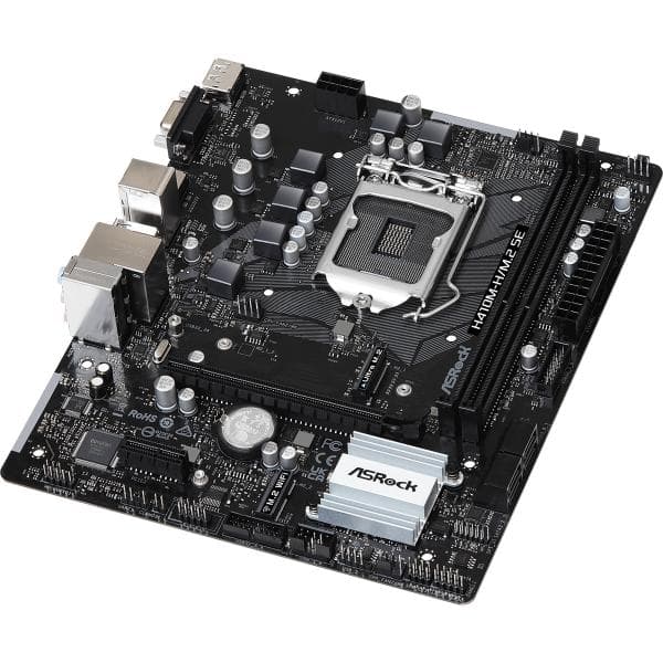 Asrock H410M-H/M.2 SE mATX Intel Motherboard - 3