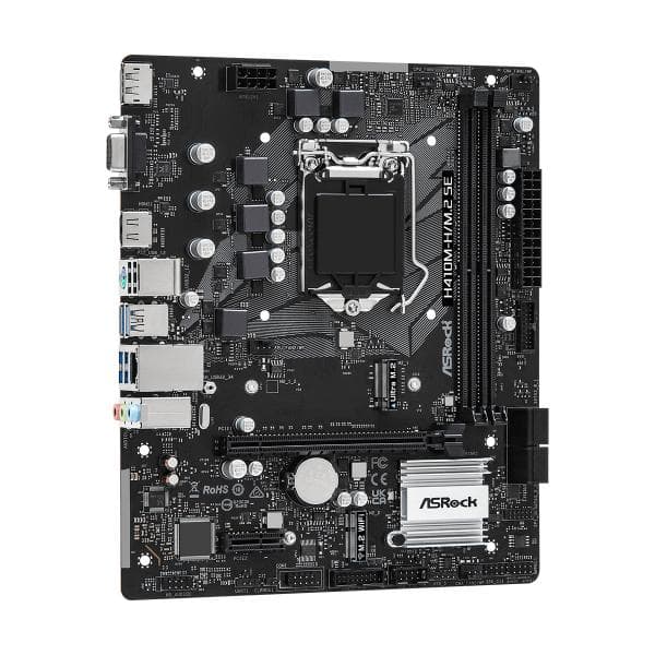 Asrock H410M-H/M.2 SE mATX Intel Motherboard - 2