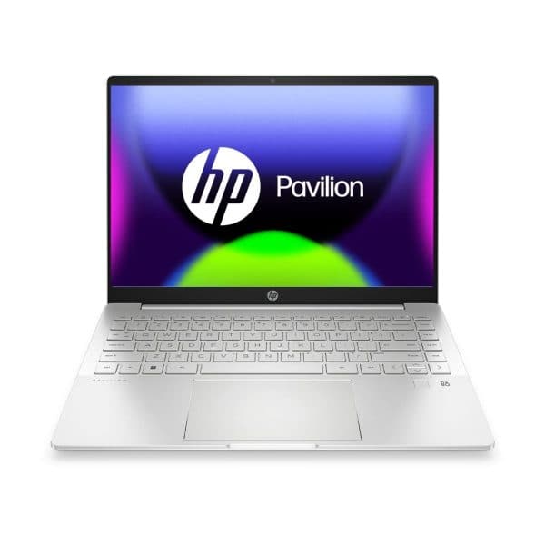 HP Pavilion Plus 13th Gen Intel Core i5-1340P 14inch (35.6 cm) TUV Certified 2.2K (2240 x 1400) Micro Edge Display(16GB RAM/512GB SSD/B&O/5MP Camera/Intel Iris Xe Graphics/FPR/MSO/Win 11, 14-eh1022TU - 1