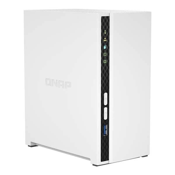 QNAP TS-233 2-Bay Tower NAS Enclosure - 1