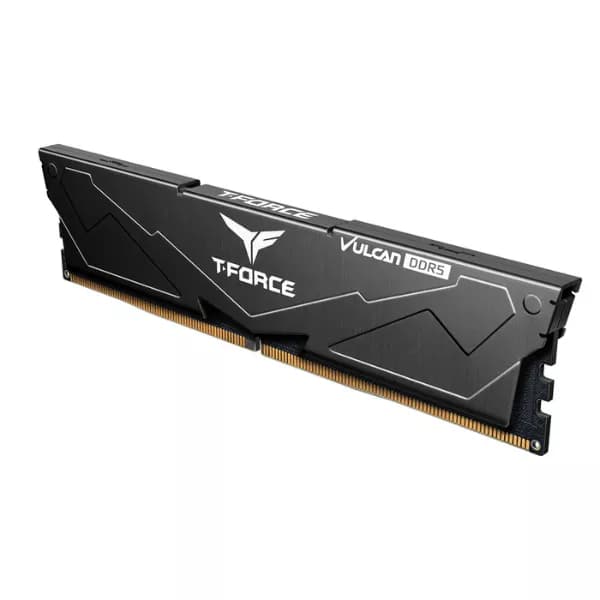 TeamGroup T-FORCE Vulcan 16GB (1 x 16GB) DDR5 5600 MHz CL36 RAM (Black) - 2