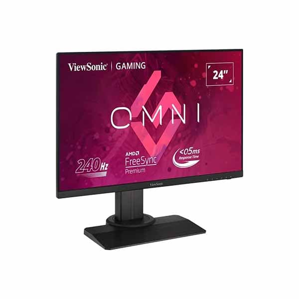 ViewSonic 24 Inch FHD Fast IPS 240Hz 0.5ms AMD FreeSync Premium Gaming Monitor, Blur Busters 2.0 Certified, VESA HDR 400, Height | Tilt | Pivot | Swivel, 2 X HDMI | DP | 2 x USB 3.2 Type A/B - XG2431 - 1