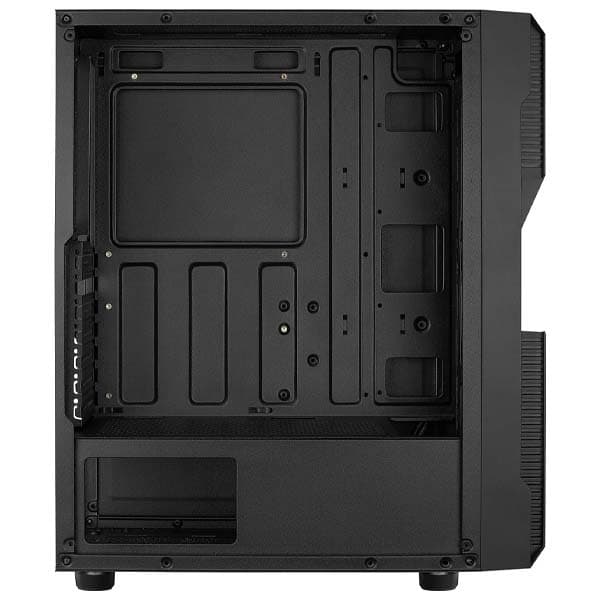 Aerocool Menace Saturn RGB Tower Case, Tempered Glass (Black) - 5