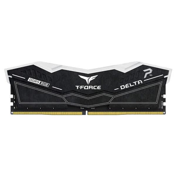 TeamGroup T-Force Delta RGB 16GB (16GBx1) DDR5 5200MHz CL40 Desktop RAM (Black) - 1