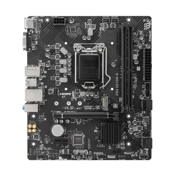 MSI PRO H510M-B mATX Intel LGA 1200 Motherboard - 2