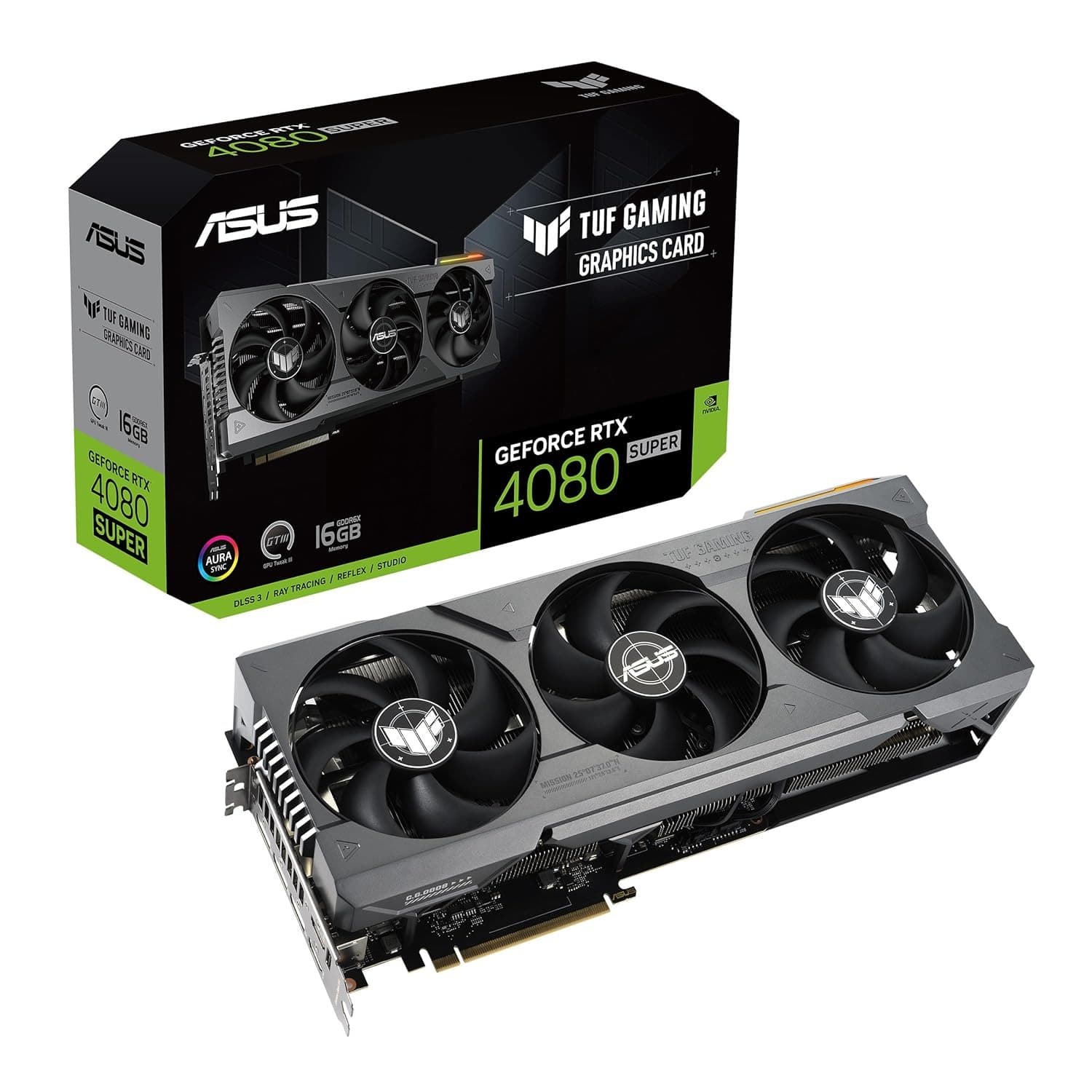 Asus TUF Gaming RTX 4080 Super 16Gb GDDR6X Graphic Card - 1