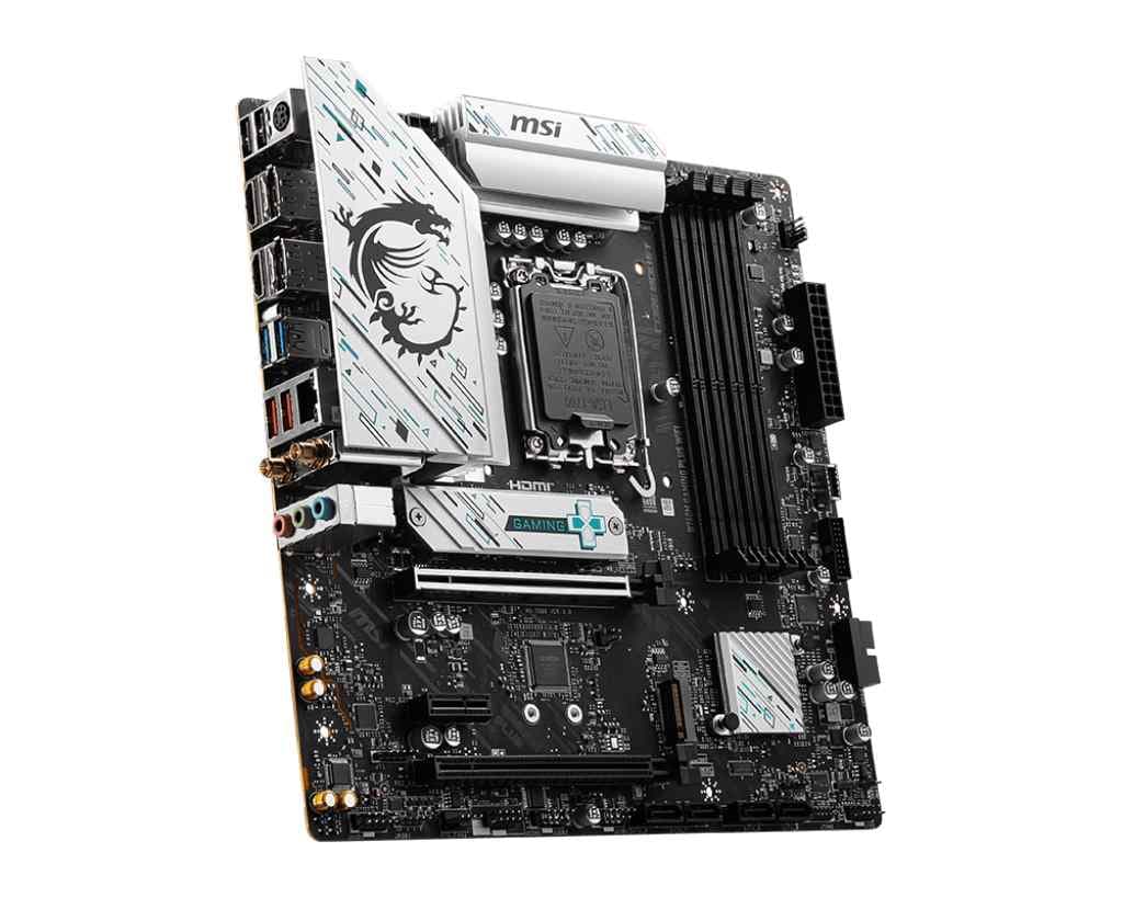 MSI B760M Gaming Plus WIFI DDR5 Motherboard Supports Intel 12th , 13th & 14th Gen Processors - 4
