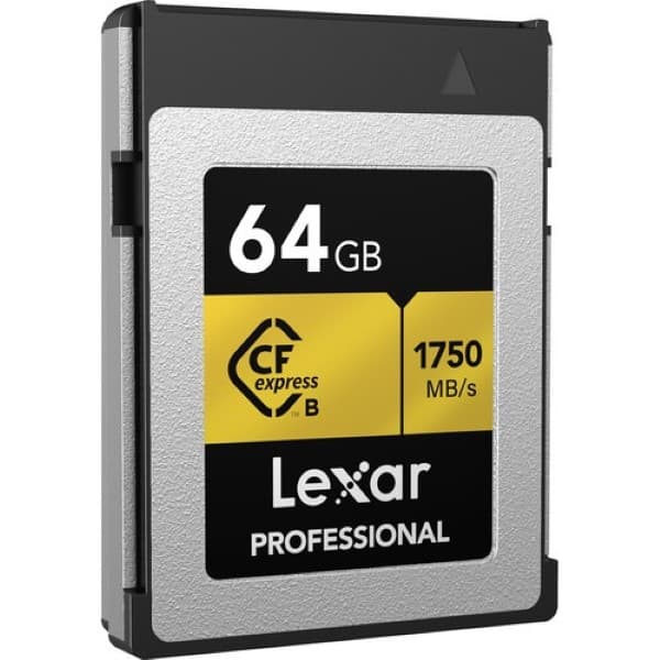 Lexar 64GB Professional CFexpress Type B Memory Card - 3