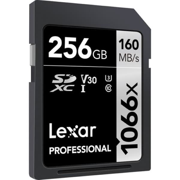 Lexar 256GB Professional 1066x SDXC UHS-I Memory Card (SILVER Series) - 3