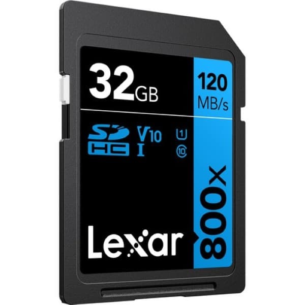 Lexar Professional 800X SDHC Uhs-I U3 V30, 32Gb Memory Card - 3