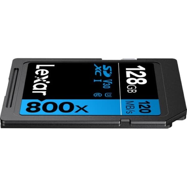 Lexar 128GB High-Performance 800x SDXC Memory Card - 5