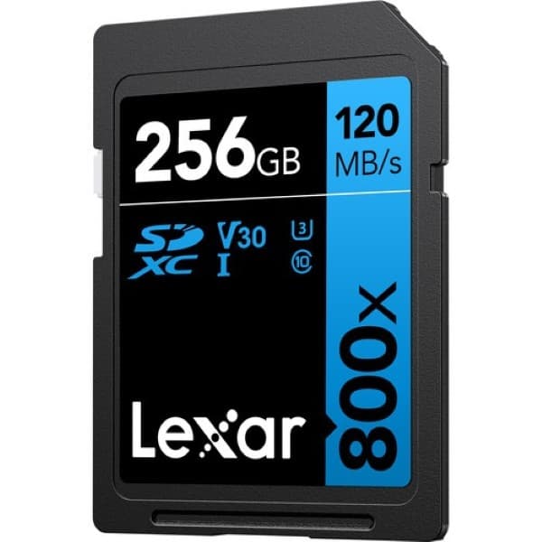Lexar 256GB High-Performance 800x SDXC Memory Card - 4