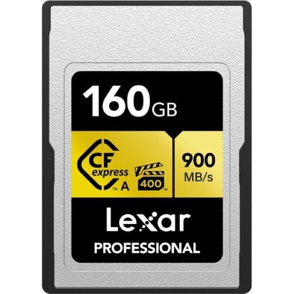 Lexar 160GB Professional CFexpress Type A Card GOLD Series - 1