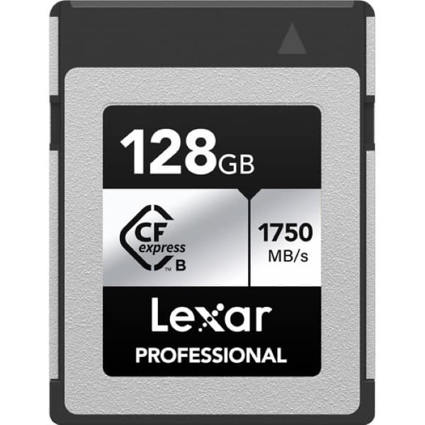Lexar 128GB Professional CFexpress Type B Card SILVER Series - 1