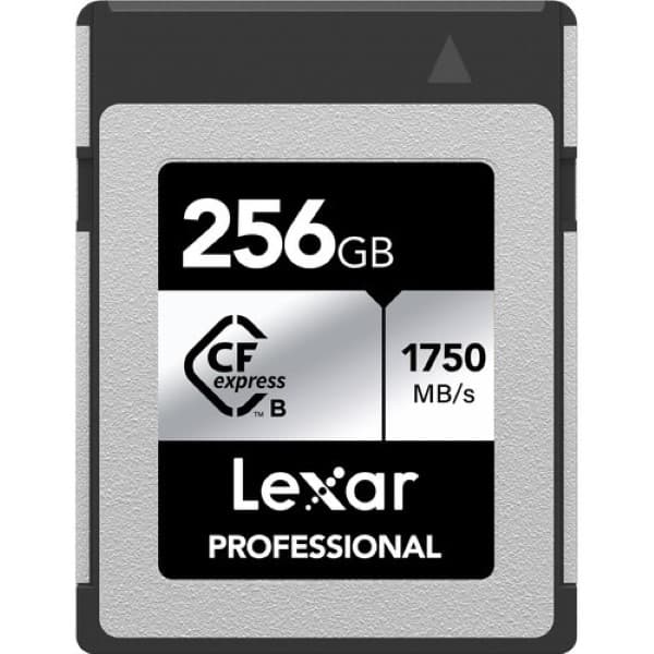 Lexar 256GB Professional CFexpress Type B Card SILVER Series - 1