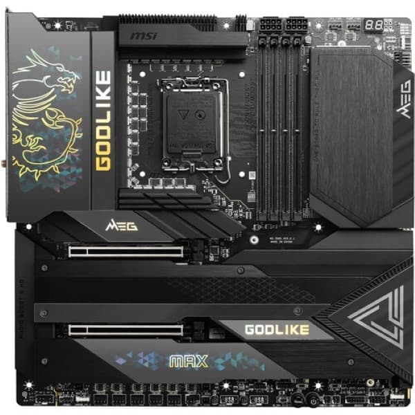 MSI Meg Z790 Godlike Max (Wi-Fi) DDR5 Motherboard Supports Intel 12th , 13th & 14th Gen Processors - 5