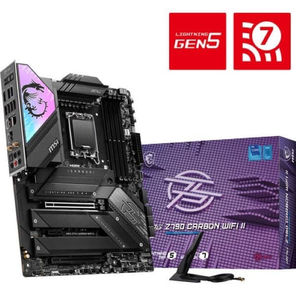 MSI MPG Z790 Carbon Wifi II ATX LGA 1700 Motherboard Supports Intel 12th , 13th & 14th Gen Processors - 1