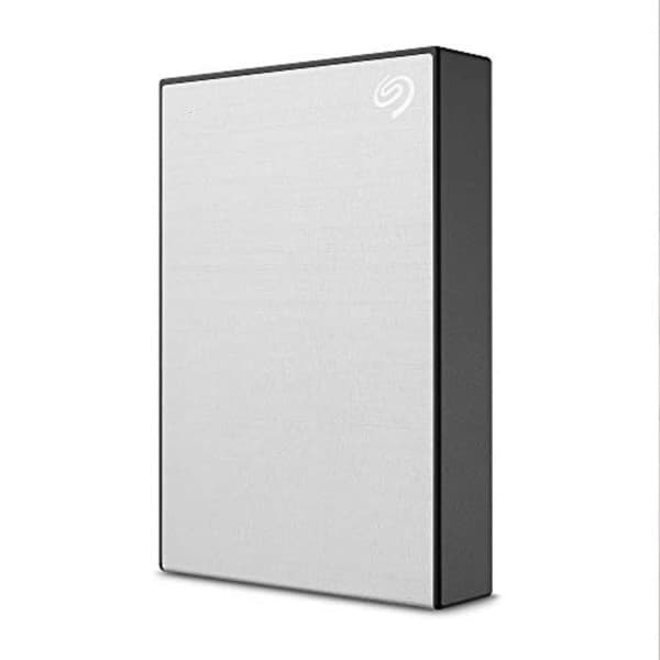 Seagate One Touch 5TB External Hard Drive with Password Protection (Silver) - 1