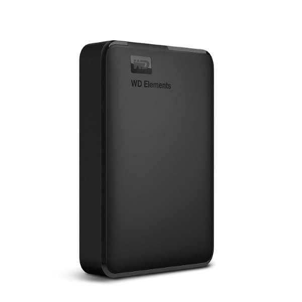 Western Digital Elements 5TB Portable Hard Drive (Black) - 1