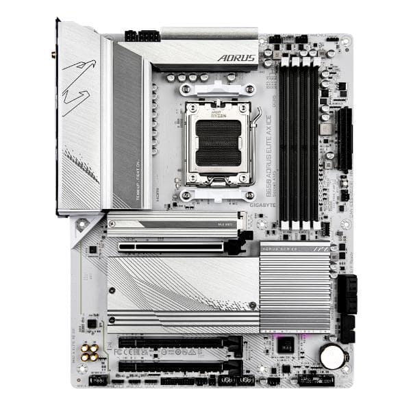 Gigabyte B650 Aorus Elite AX ICE AMD AM5 LGA 1718 ATX Motherboard - 2