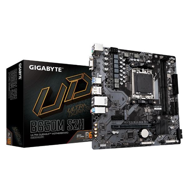 Gigabyte B650M S2H (rev. 1.0) mATX AM5 Motherboard - 1